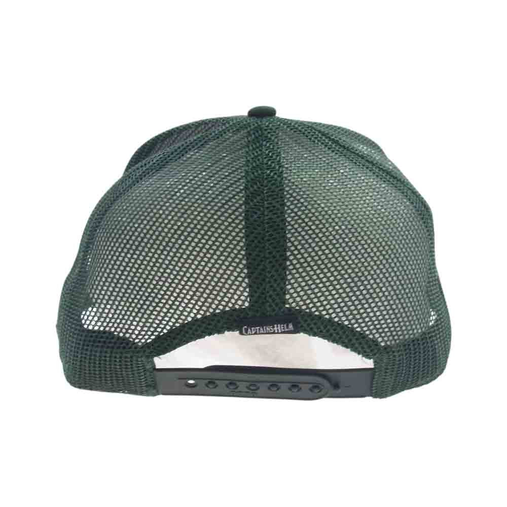 キャプテンズヘルム LOGO MESH CAP メッシュ ロゴ キャップ 帽子 グリーン グリーン系【中古】