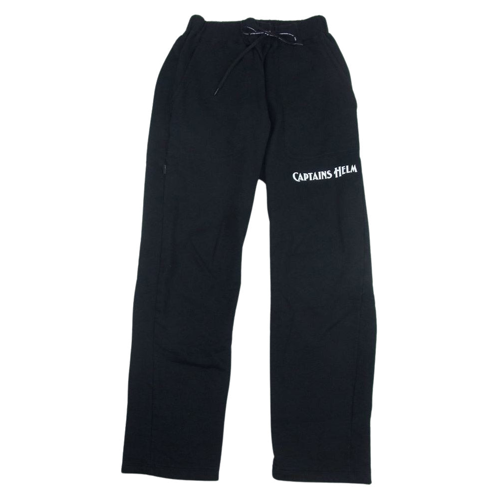 キャプテンズヘルム ロゴ スウェット パンツ ブラック系 L【中古】