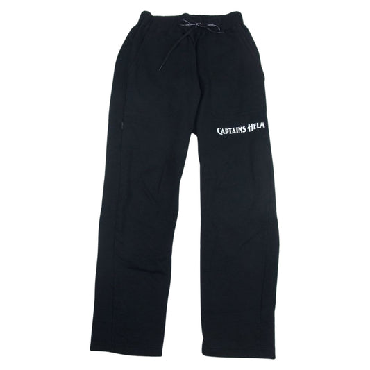 キャプテンズヘルム ロゴ スウェット パンツ ブラック系 L【中古】