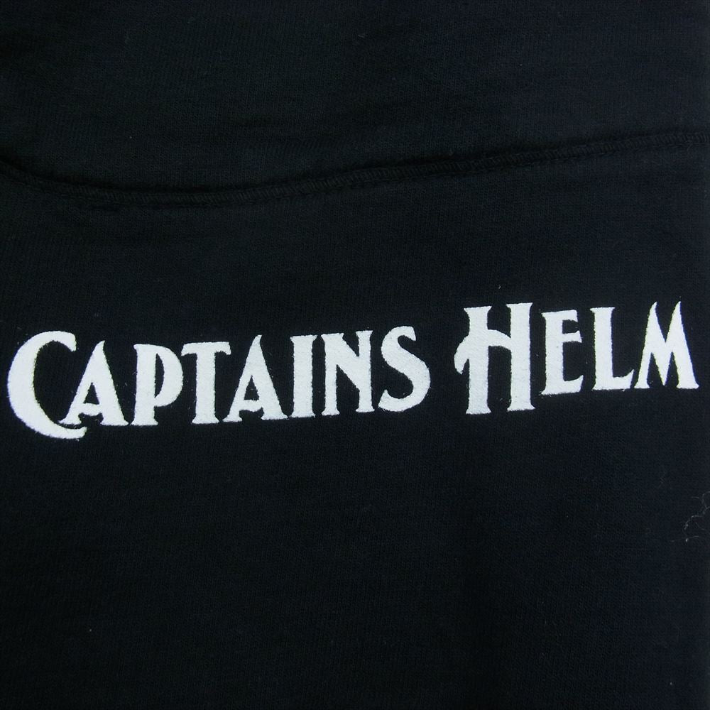 キャプテンズヘルム ロゴ スウェット パンツ ブラック系 L【中古】