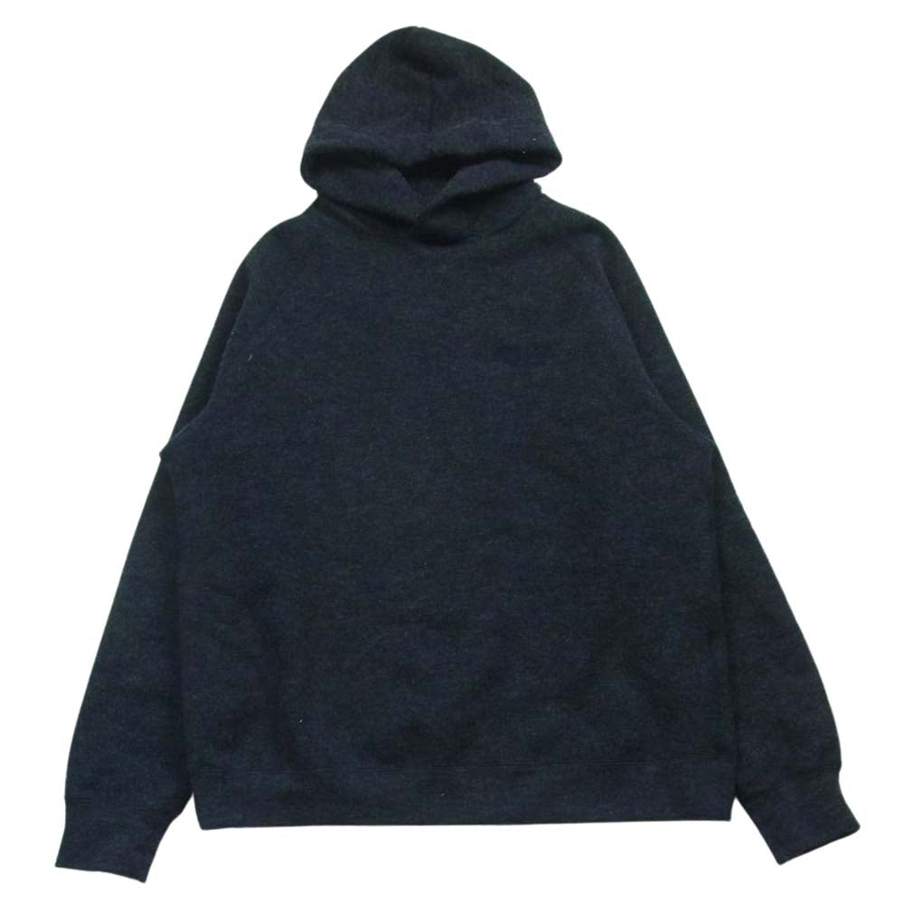 グレッグサーフ NALUTO TRUNKS ロゴ刺繍 プルオーバー パーカー フーディー 日本製 ダークネイビー系 XL【中古】