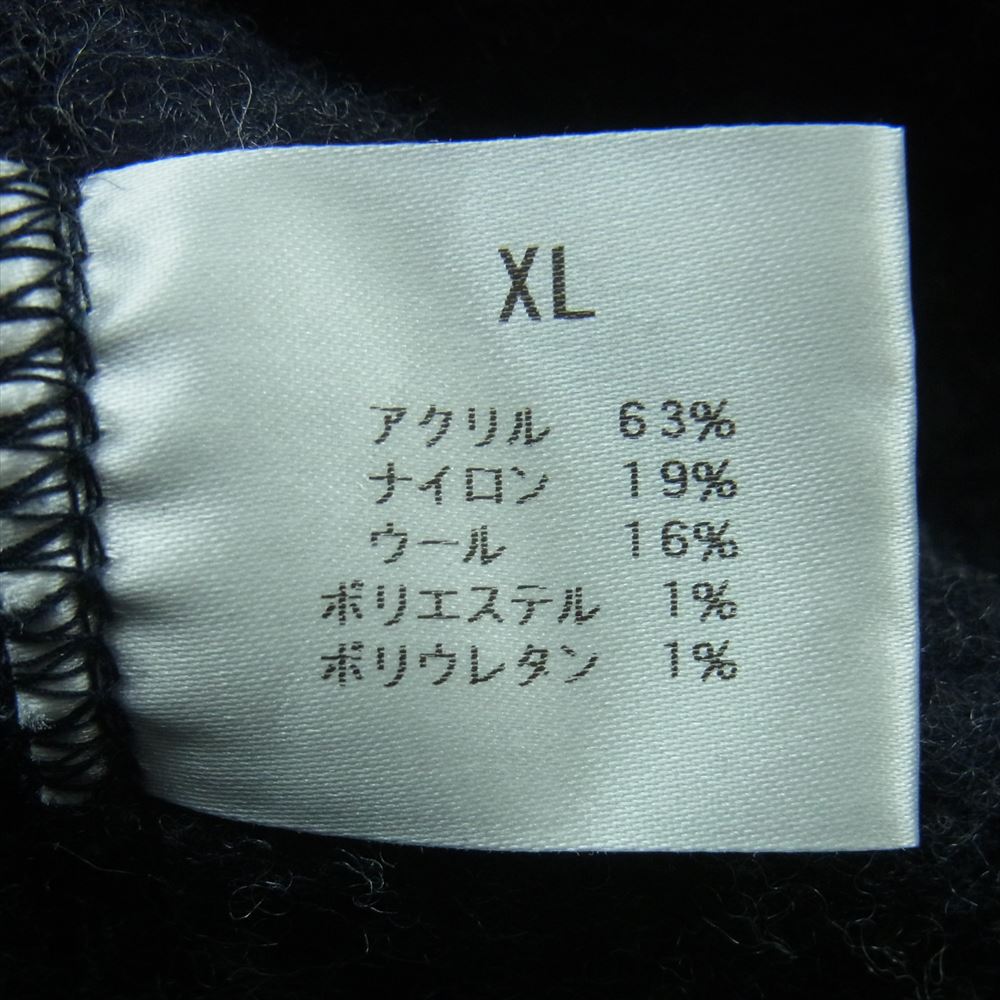 グレッグサーフ NALUTO TRUNKS ロゴ刺繍 プルオーバー パーカー フーディー 日本製 ダークネイビー系 XL【中古】
