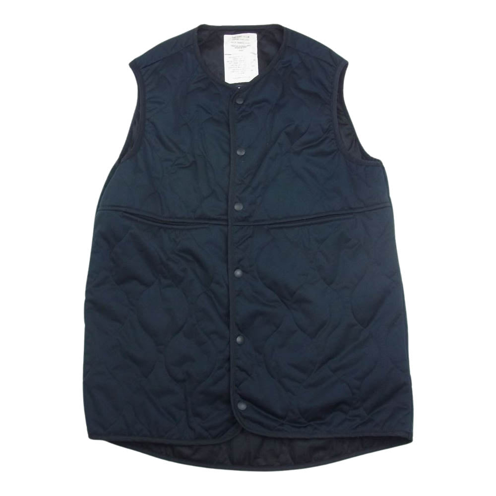 キャプテンズヘルム 5968423 Thinsulate シンサレート キルティング ベスト ネイビー系 L【中古】
