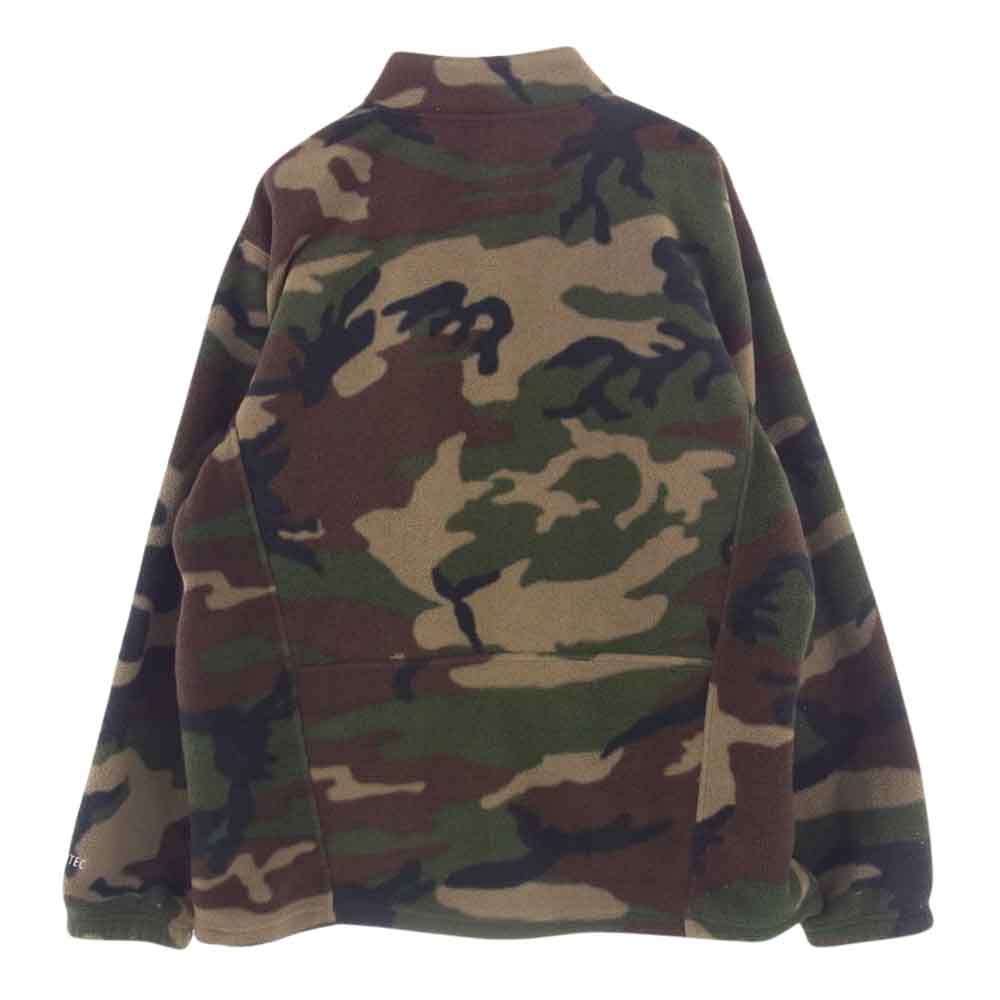 Supreme シュプリーム 22AW Polartec Zip Jacket ポーラテック ジップ フリース ジャケット カーキ系 L【中古】