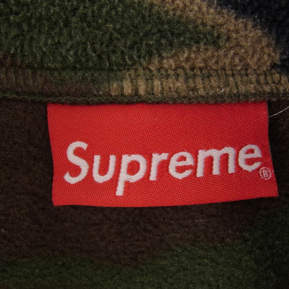 Supreme シュプリーム 22AW Polartec Zip Jacket ポーラテック ジップ フリース ジャケット カーキ系 L【中古】