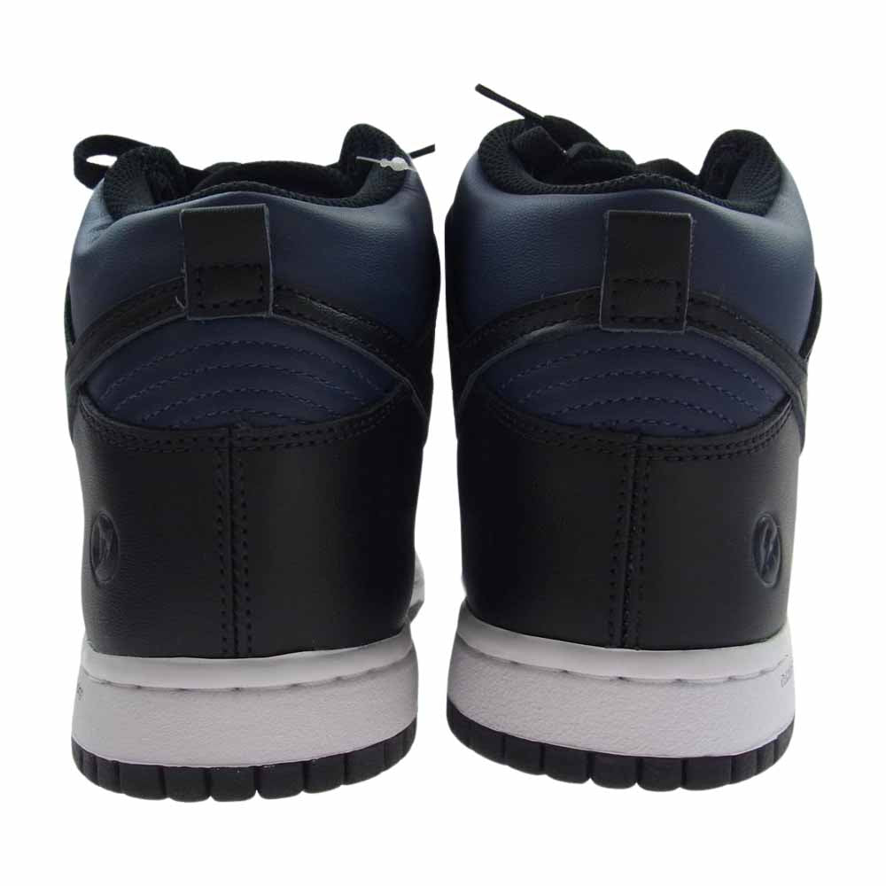 NIKE ナイキ DJ0383-400 × Fragment フラグメント Dunk High Tokyo ダンク ハイ 東京 スニーカー ブラック系 ネイビー系 25.5cm【新古品】【未使用】【中古】