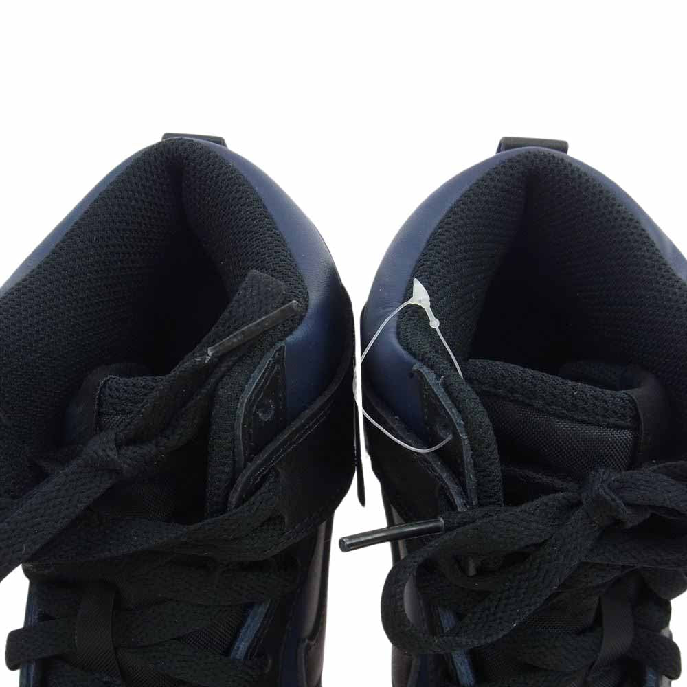 NIKE ナイキ DJ0383-400 × Fragment フラグメント Dunk High Tokyo ダンク ハイ 東京 スニーカー ブラック系 ネイビー系 25.5cm【新古品】【未使用】【中古】