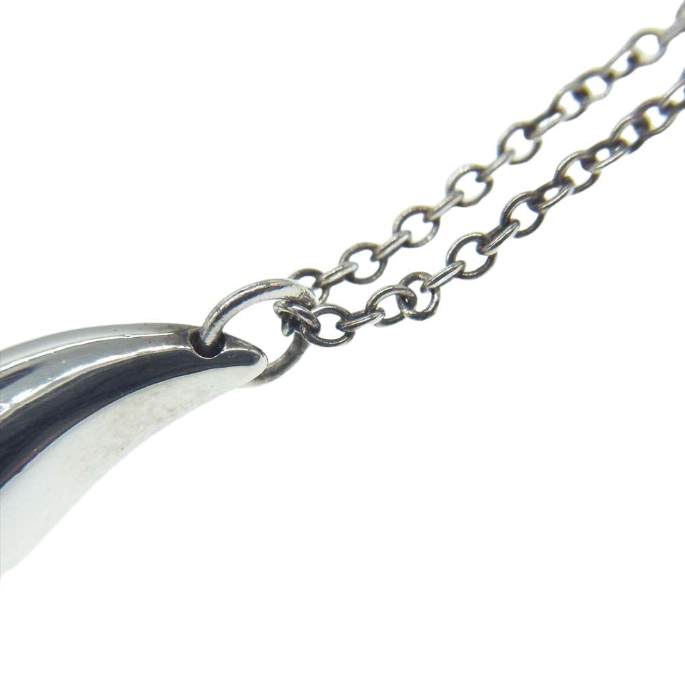 TIFFANY&Co. ティファニー エルサペレッティ ティアドロップ ペンダント ネックレス シルバー系【中古】