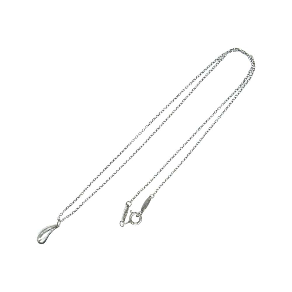 TIFFANY&Co. ティファニー エルサペレッティ ティアドロップ ペンダント ネックレス シルバー系【中古】