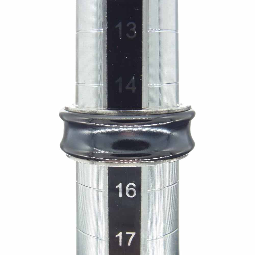 TIFFANY&Co. ティファニー ナロー リング ロゴ ブラック ブラック系 シルバー系 15.5号【中古】