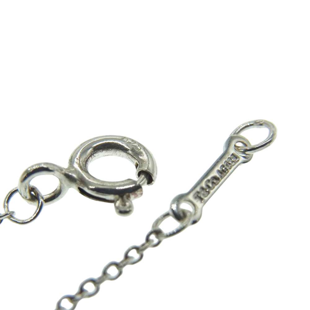 TIFFANY&Co. ティファニー パロマピカソ ラビングハート インターロッキング ペンダント ネックレス シルバー系【中古】