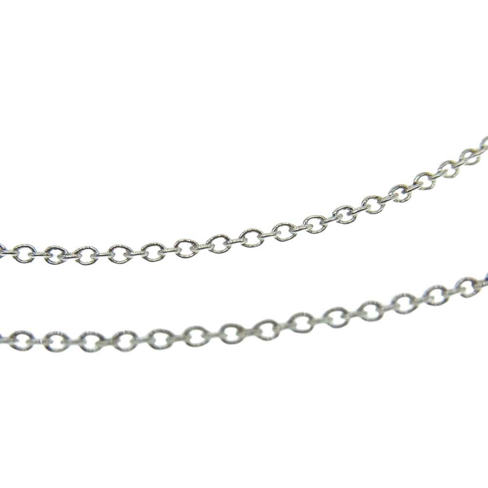 TIFFANY&Co. ティファニー パロマピカソ ラビングハート インターロッキング ペンダント ネックレス シルバー系【中古】