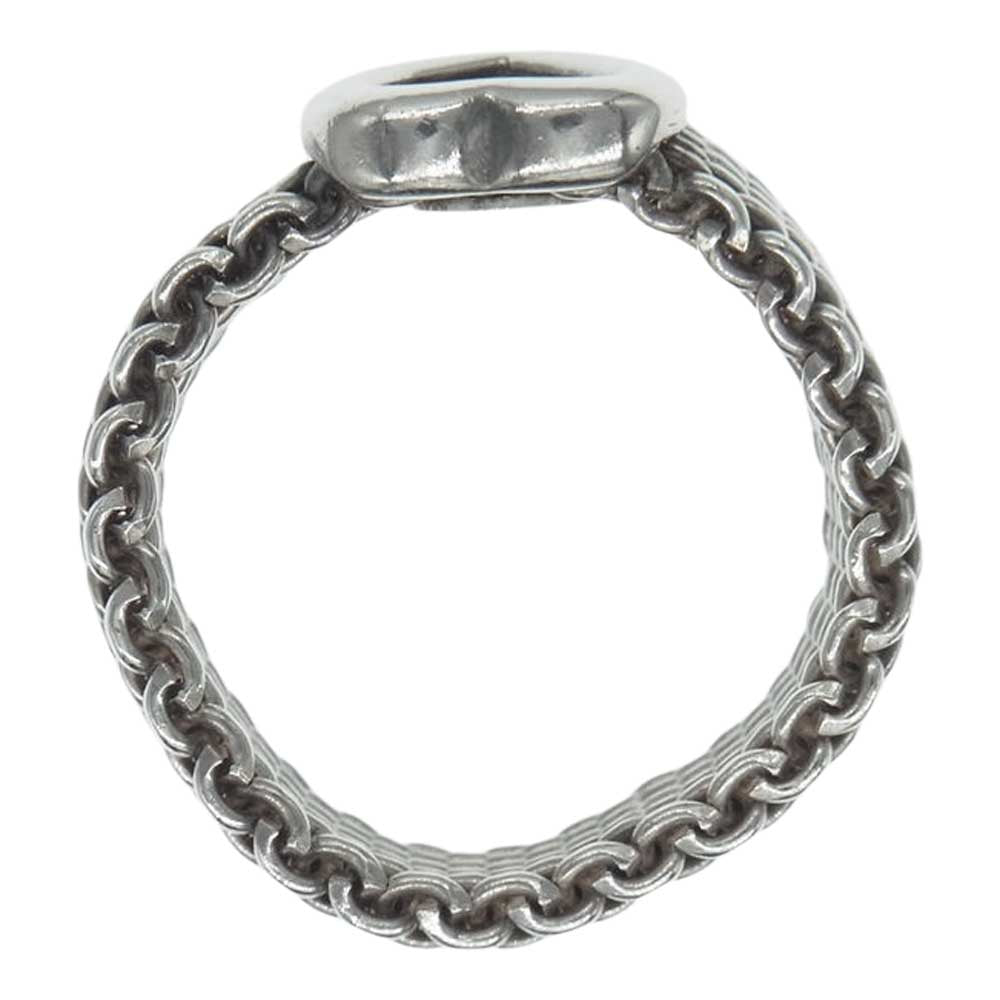 TIFFANY&Co. ティファニー サマセット メッシュ ハート モチーフ リング シルバー系 15号【中古】