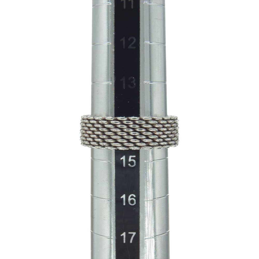 TIFFANY&Co. ティファニー サマセット メッシュ ハート モチーフ リング シルバー系 15号【中古】