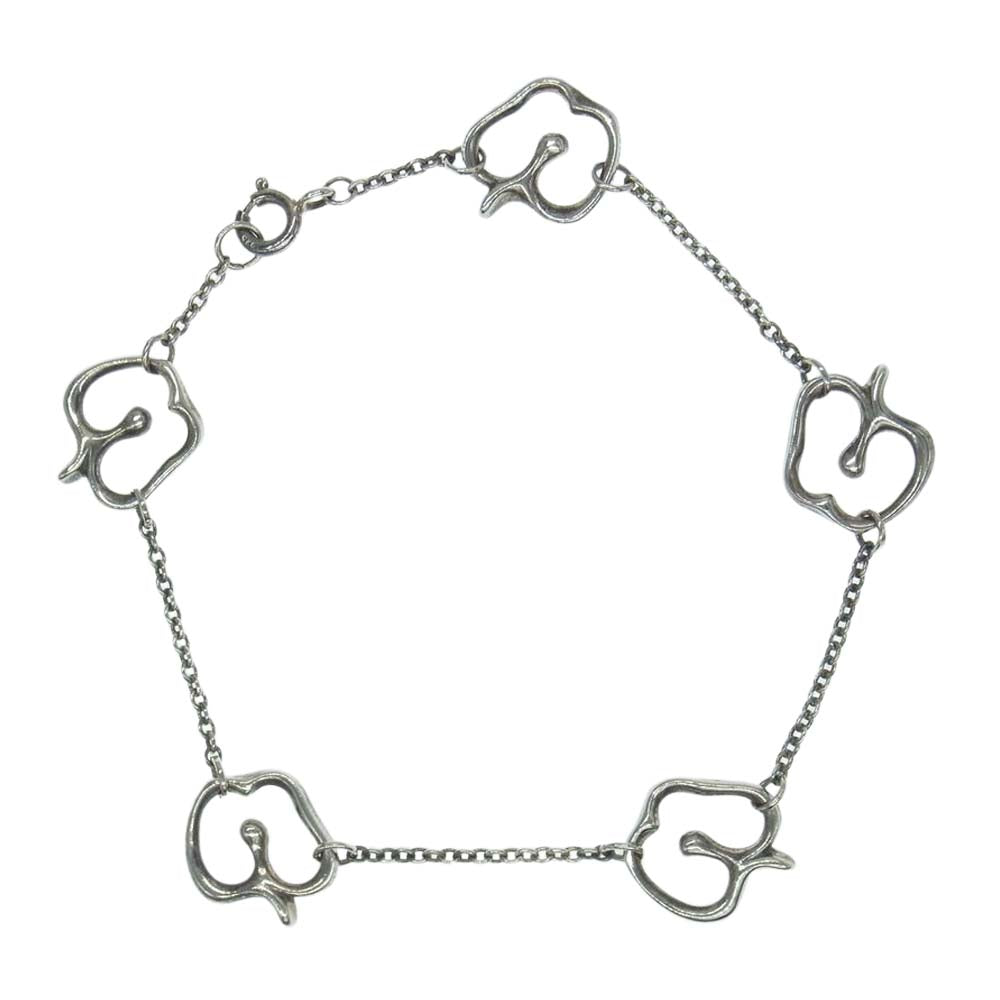 TIFFANY&Co. ティファニー アップル リンゴ モチーフ ブレスレット シルバー系【中古】