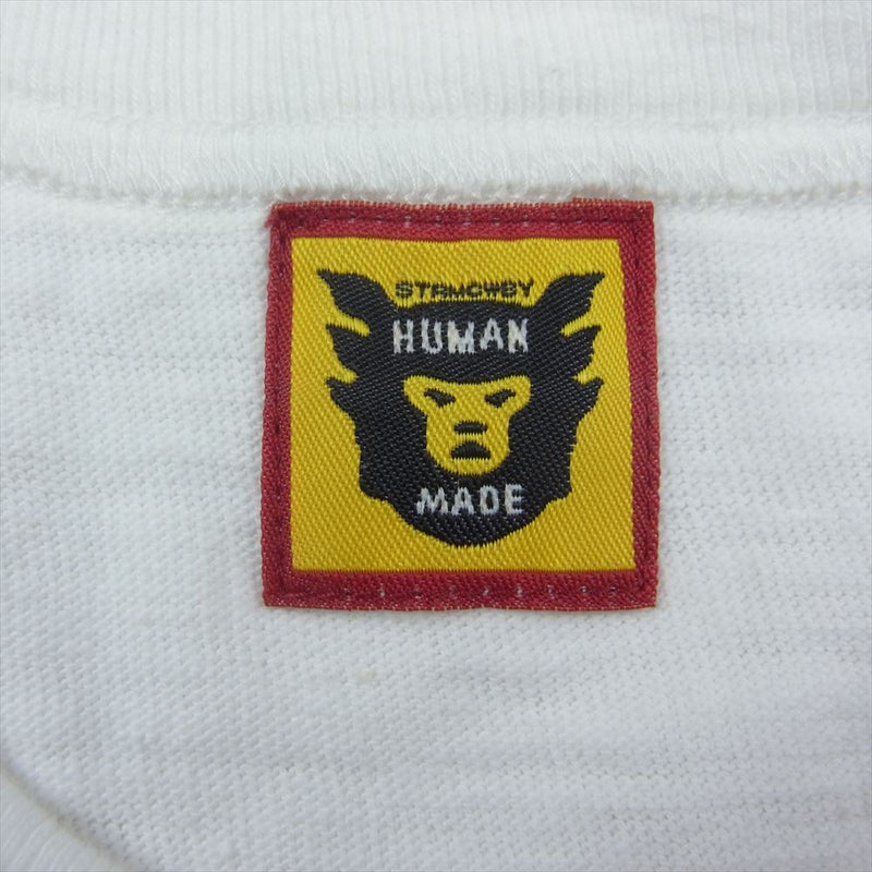 HUMAN MADE ヒューマンメイド 23SS HM26TE011 GRAPHIC T-SHIRT #11 ハートロゴ 半袖 Tシャツ ホワイト系 2XL【美品】【中古】