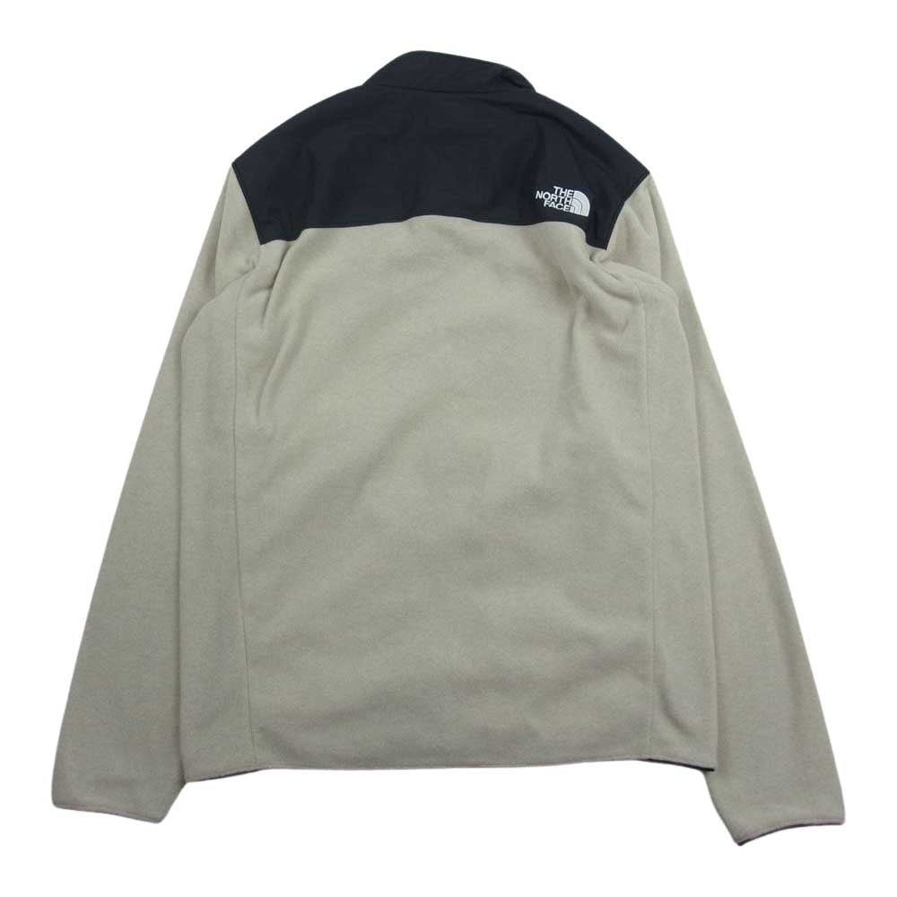 THE NORTH FACE ノースフェイス NL72304 MOUNTAIN VERSA MICRO JACKET マウンテン バーサ マイクロ フリース ジャケット ベージュ系 L【美品】【中古】