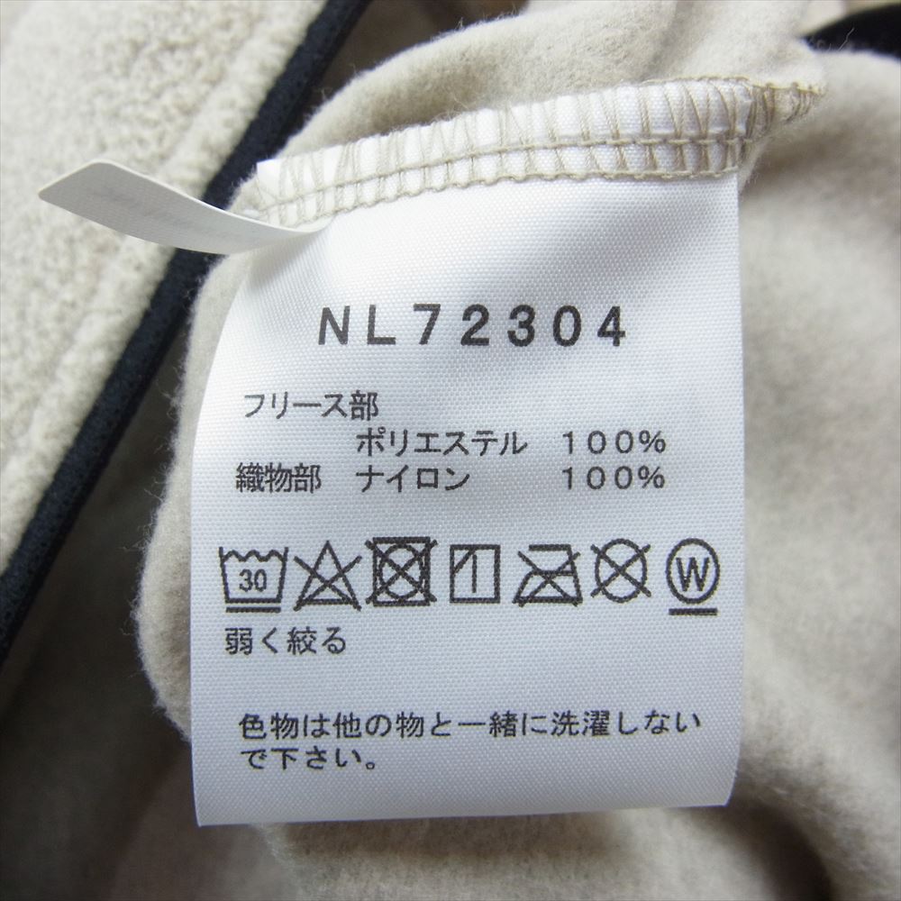 THE NORTH FACE ノースフェイス NL72304 MOUNTAIN VERSA MICRO JACKET マウンテン バーサ マイクロ フリース ジャケット ベージュ系 L【美品】【中古】