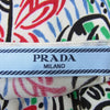 PRADA プラダ フラワー 花柄総柄 フレンチスリーブ ワンピース マルチカラー系 42【中古】