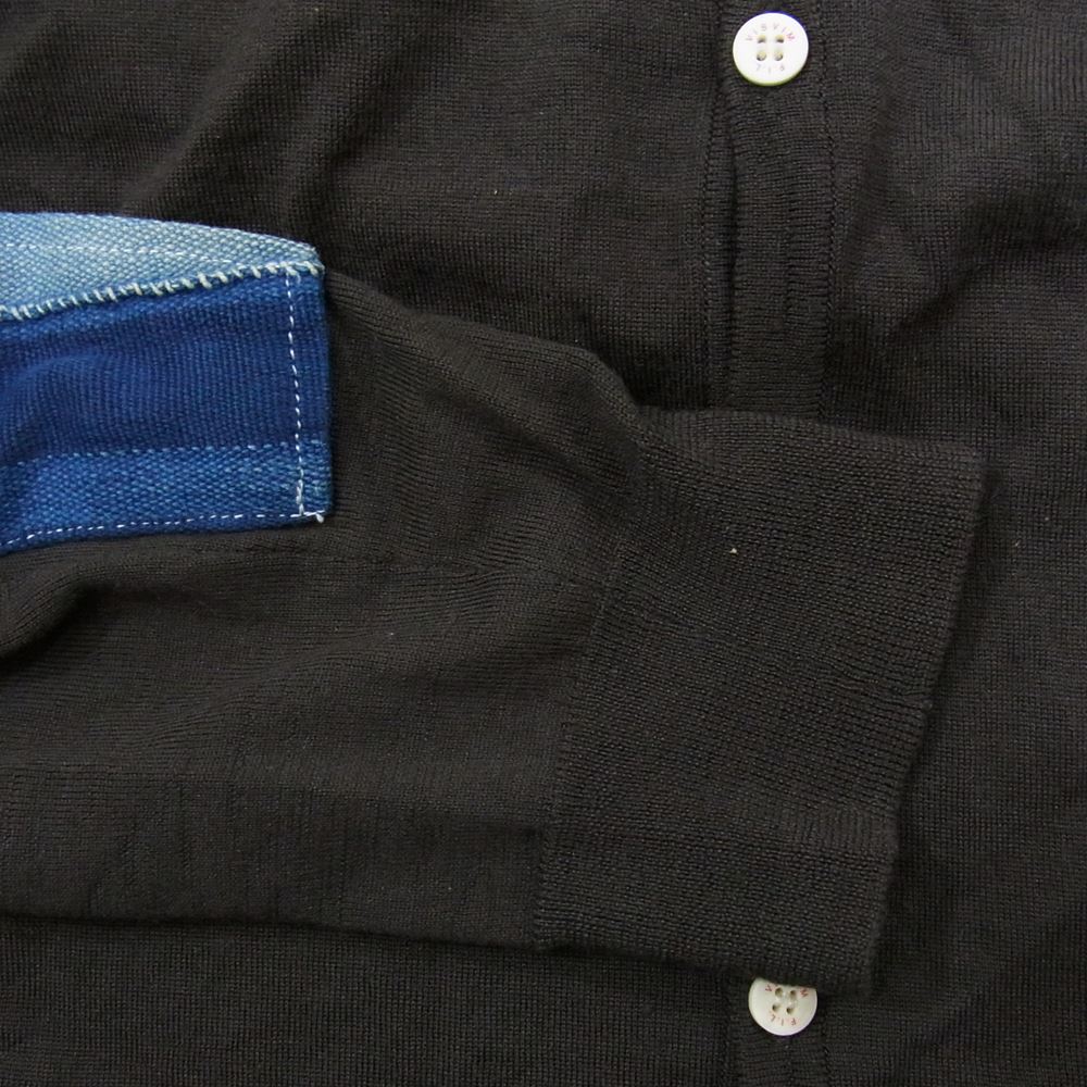VISVIM ビズビム 12AW 0112405012002 SELMER CARDIGAN KUBA ウール カーディガン ブラウン系 2【中古】