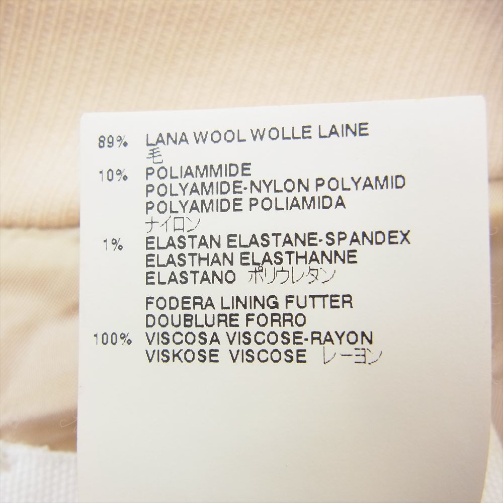 MAISON MARTIN MARGIELA メゾンマルタンマルジェラ ここのえタグ イタリア製 05685 31 TH017 TESS.37743 変形 レイヤード ケープ ジャケット ベージュ系 38【中古】