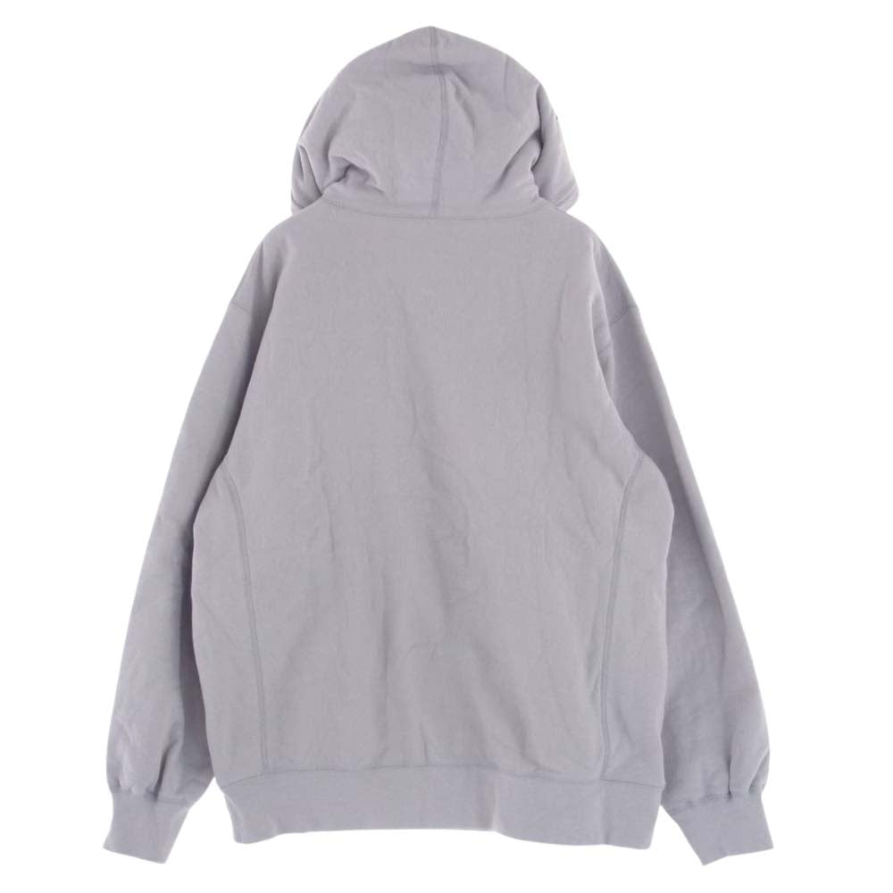Supreme シュプリーム 21SS world is yours Hooded SweatShirt ワールドイズユアーズ フーデッド スウェットシャツ パーカー グレー系 M【中古】