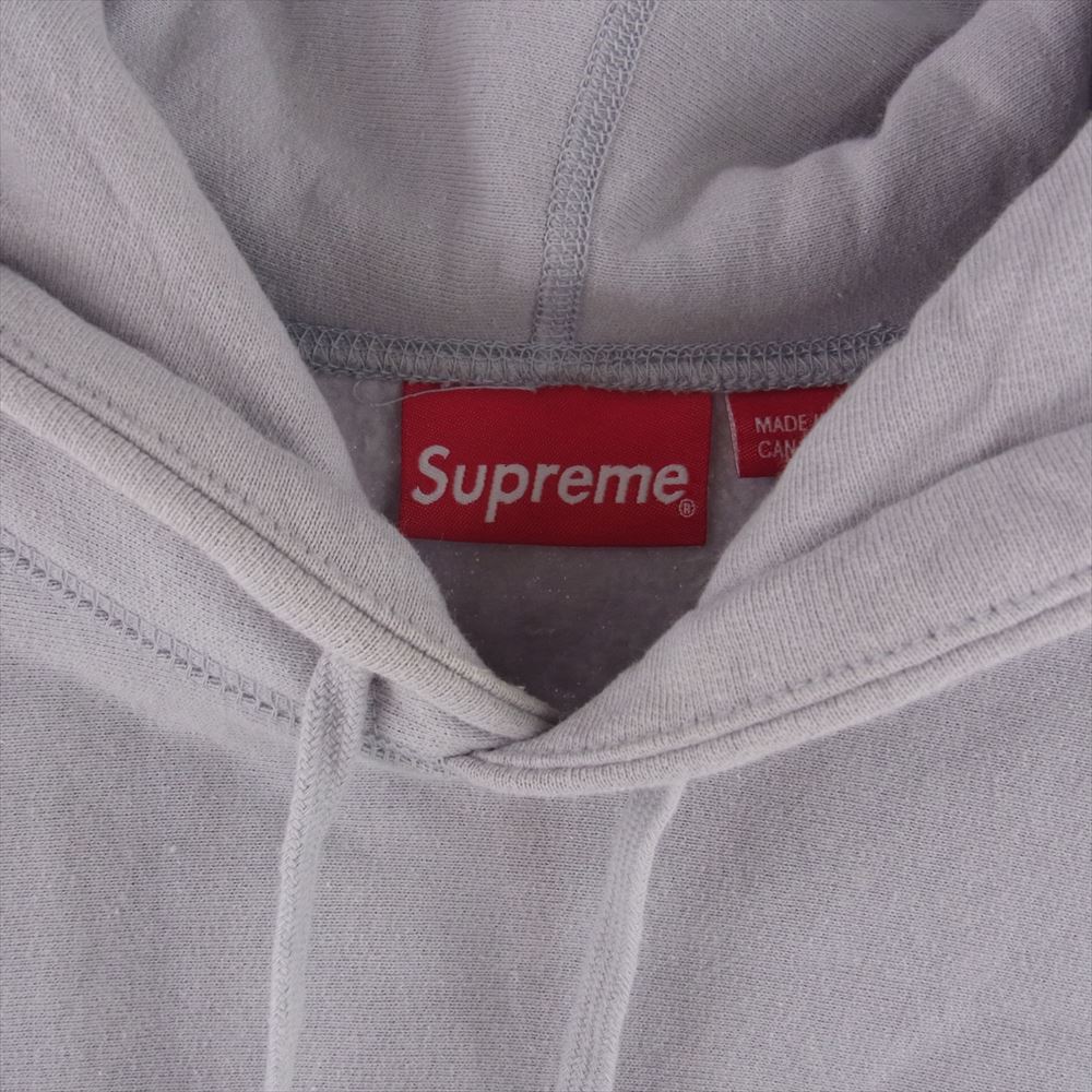 Supreme シュプリーム 21SS world is yours Hooded SweatShirt ワールドイズユアーズ フーデッド スウェットシャツ パーカー グレー系 M【中古】