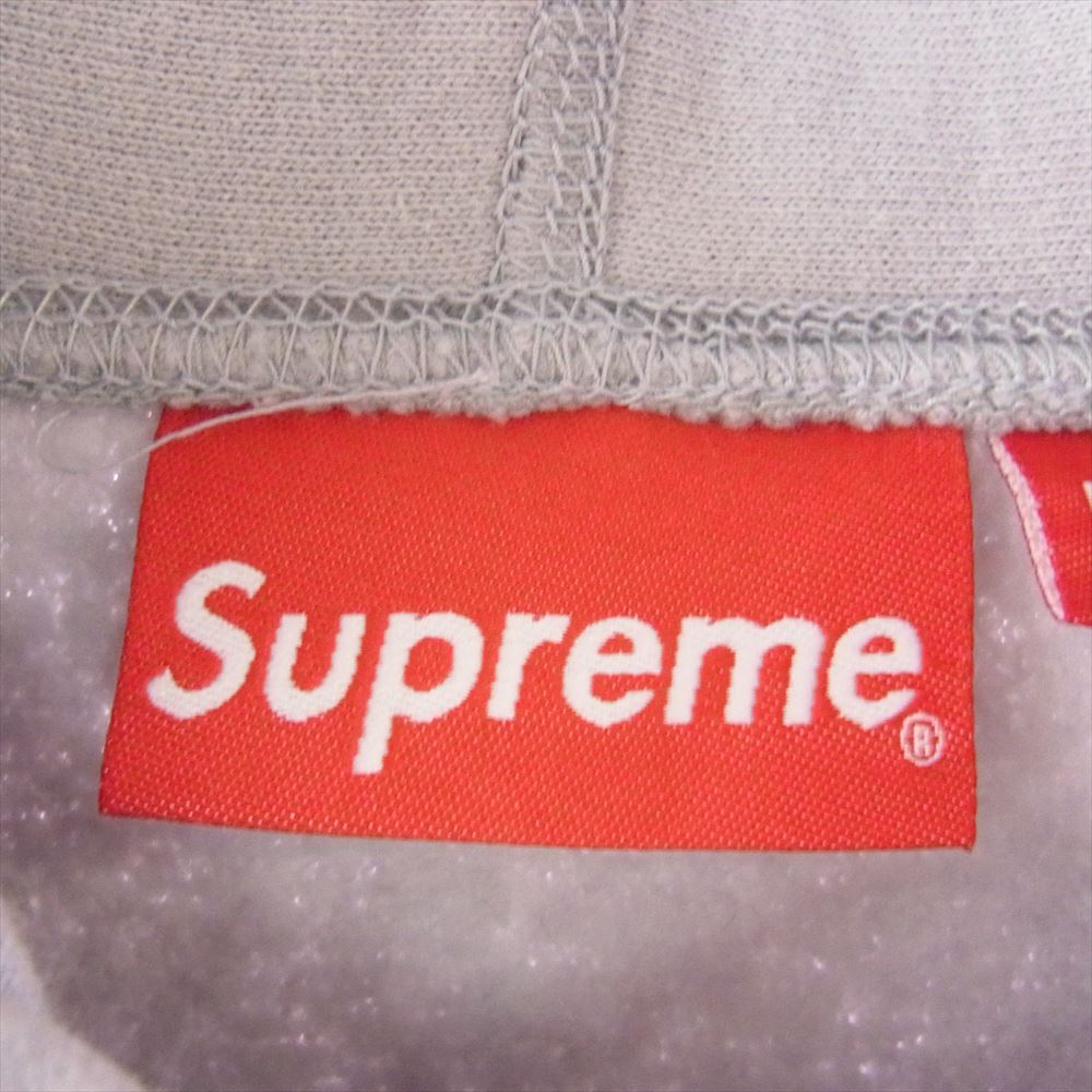 Supreme シュプリーム 21SS world is yours Hooded SweatShirt ワールドイズユアーズ フーデッド スウェットシャツ パーカー グレー系 M【中古】