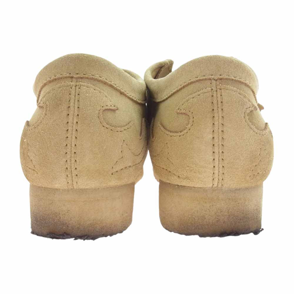 Supreme シュプリーム 23SS clarks originals wallabee maple  クラークス オリジナルス ワラビー メイプル シューズ ベージュ系 M 8【中古】