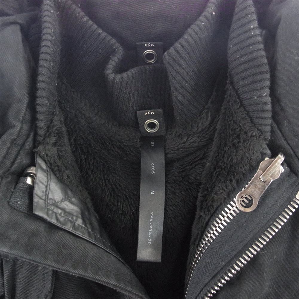 wjk ダブルジェイケイ 03.5768.5211 M65 タイプ ミリタリー ジャケット ブラック系 M【中古】