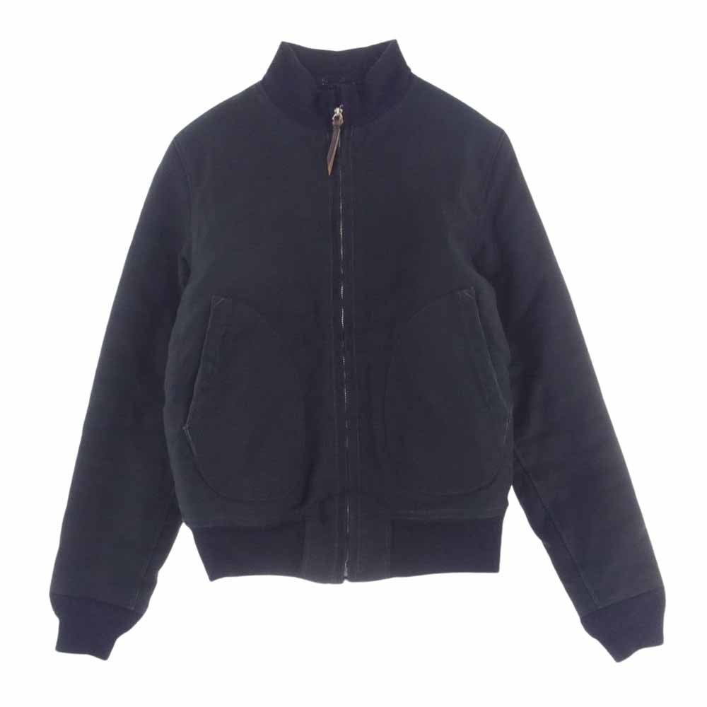 The REAL McCOY'S ザリアルマッコイズ MJ15107  JACKET DECK ZIP  ジップ デッキ ジャケット ブラック系 36【中古】