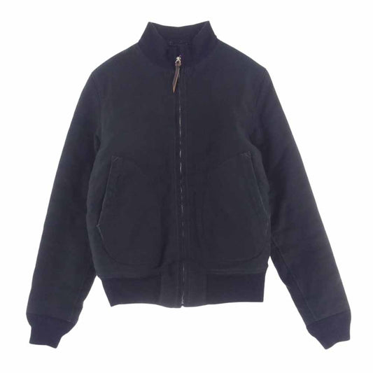 The REAL McCOY'S ザリアルマッコイズ MJ15107  JACKET DECK ZIP  ジップ デッキ ジャケット ブラック系 36【中古】