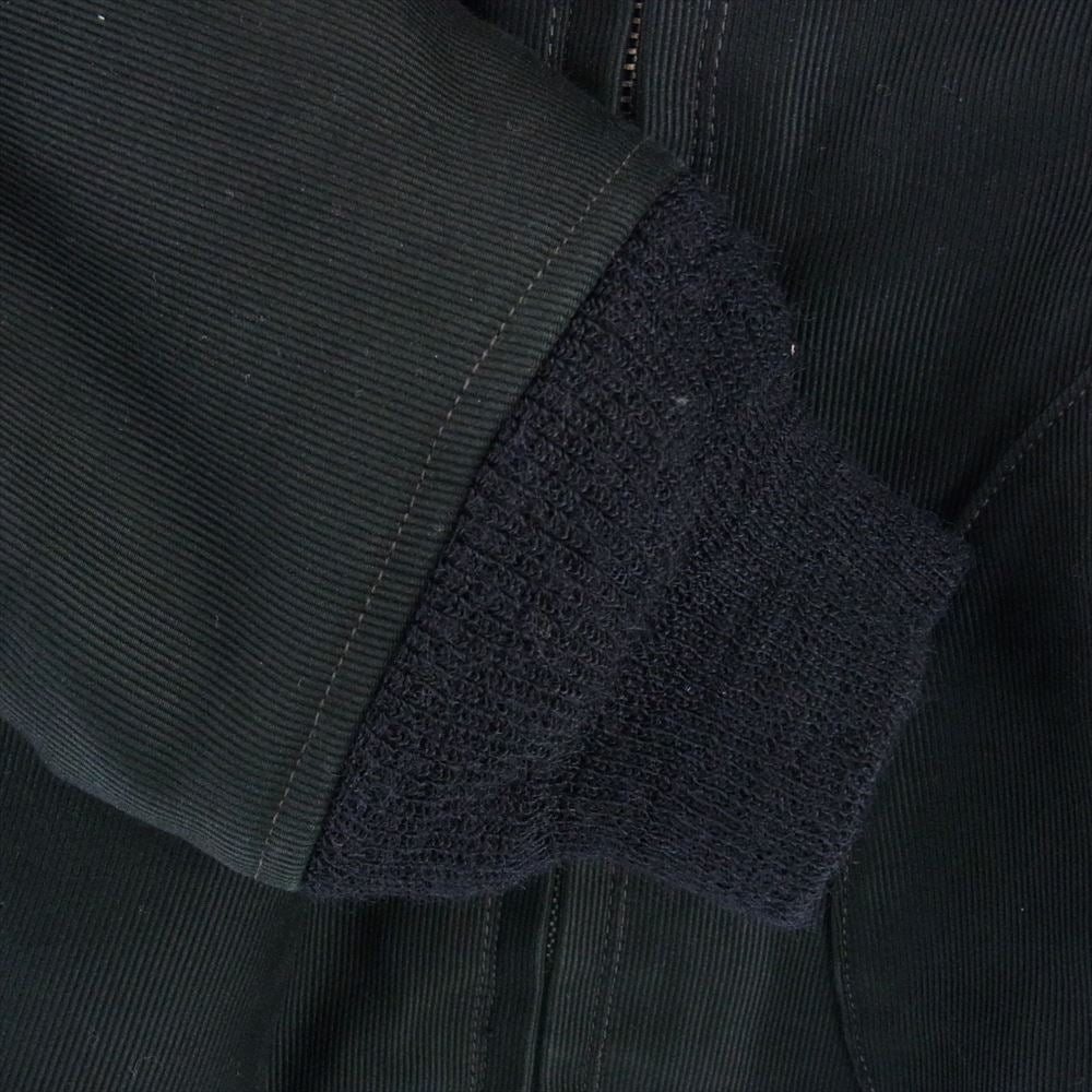 The REAL McCOY'S ザリアルマッコイズ MJ15107  JACKET DECK ZIP  ジップ デッキ ジャケット ブラック系 36【中古】