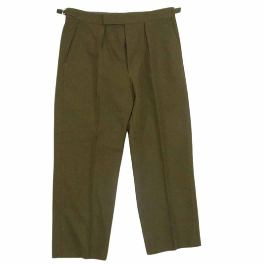 british army UNIFORM MANS No.2 DRESS ARMY TROUSERS ドレス パンツ カーキ系【中古】