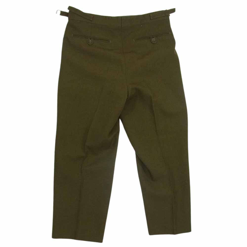 british army UNIFORM MANS No.2 DRESS ARMY TROUSERS ドレス パンツ カーキ系【中古】
