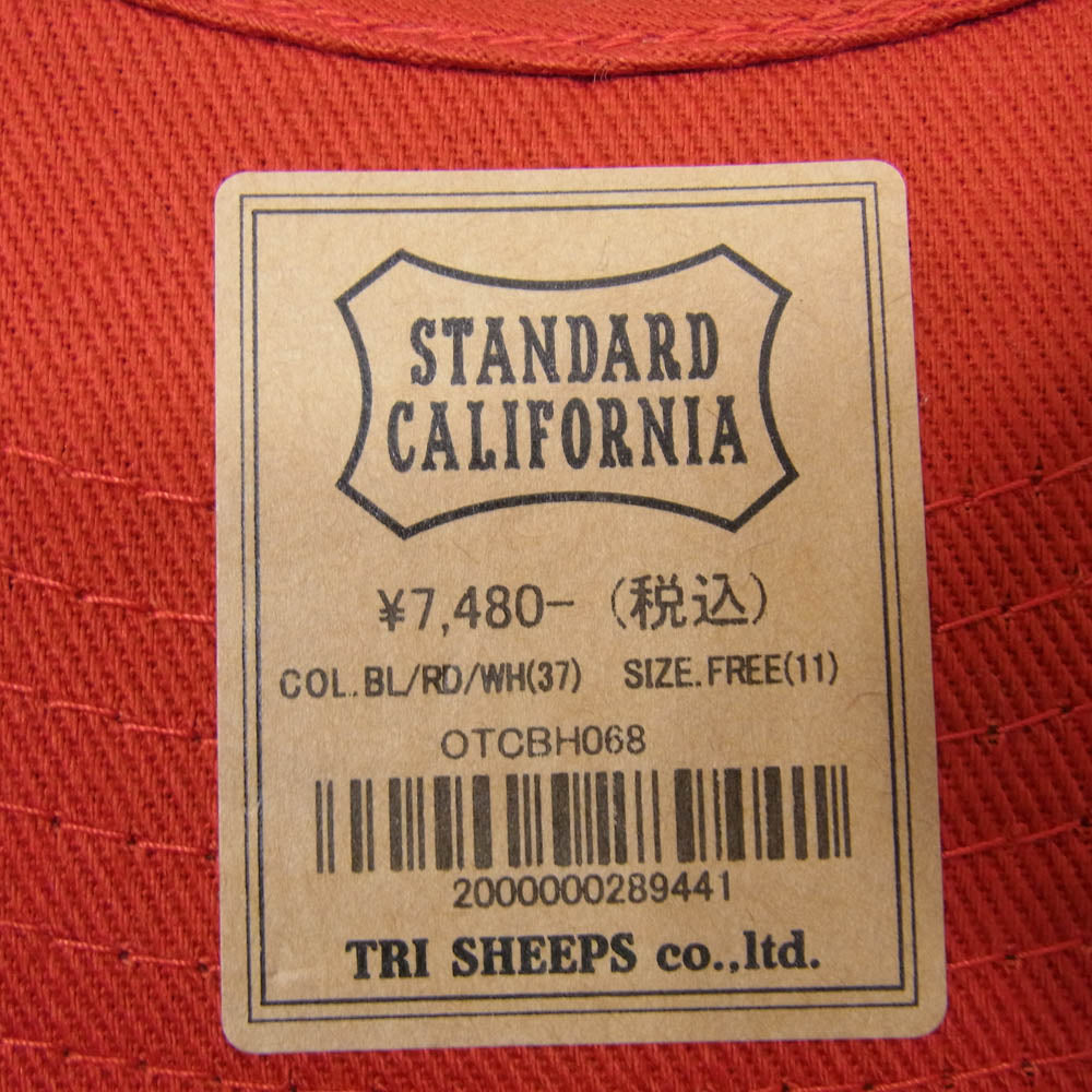 STANDARD CALIFORNIA スタンダードカリフォルニア United We Standard Twill Mesh Cap ユナイテッド スタンダード ツイル メッシュ キャップ マルチカラー系【新古品】【未使用】【中古】