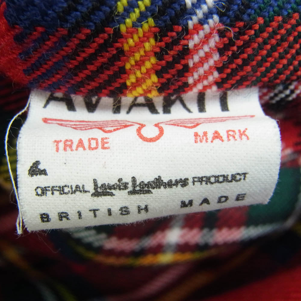 Lewis Leathers ルイスレザー CYCLONE サイクロン タイトフィット カウレザー ダブル ライダース ジャケット ブラック系 40【中古】