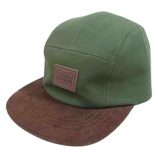 STANDARD CALIFORNIA スタンダードカリフォルニア SD Work Camp Cap ワーク キャップ グリーン系【極上美品】【中古】
