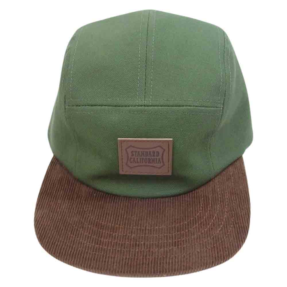 STANDARD CALIFORNIA スタンダードカリフォルニア SD Work Camp Cap ワーク キャップ グリーン系【極上美品】【中古】