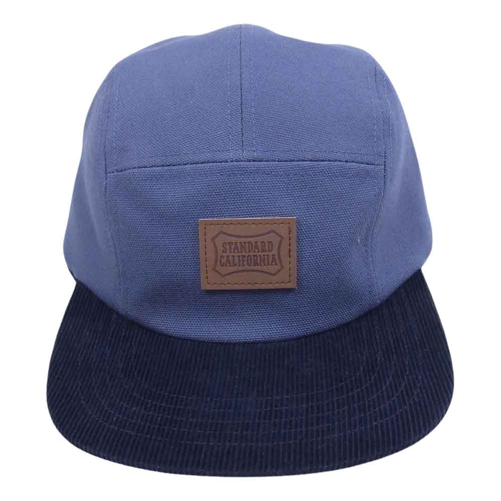 STANDARD CALIFORNIA スタンダードカリフォルニア SD Work Camp Cap ワーク キャップ ブルー系【極上美品】【中古】