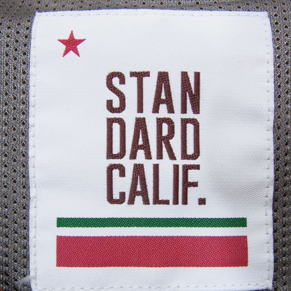 STANDARD CALIFORNIA スタンダードカリフォルニア SD Heavy Duty Classic Anorak Jacket ハーフジップ アノラック パーカー ブラウン系 L【極上美品】【中古】