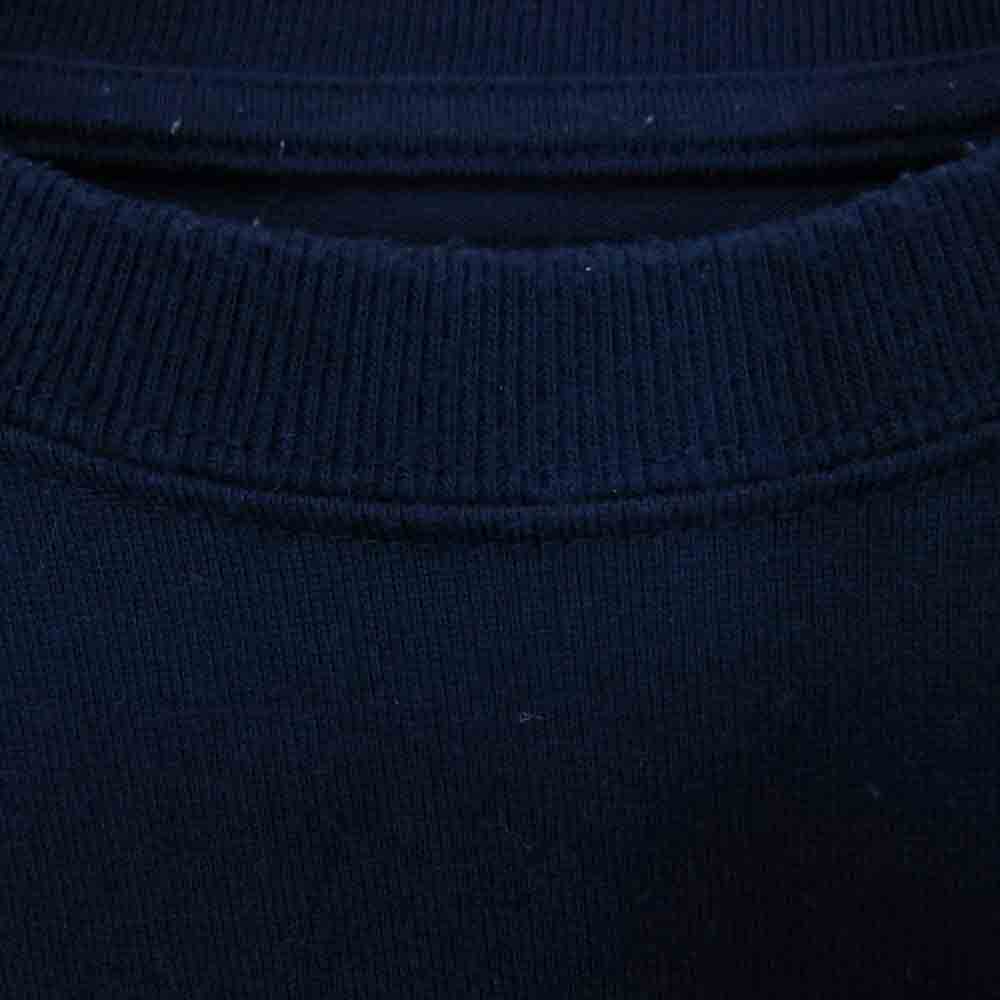 WTAPS ダブルタップス 21SS 211ATDT-CSM16 INSECT 01/LS/COPO インセクト ロゴ ポケット 長袖 Tシャツ ロングスリーブ ロンT ネイビー系 03【中古】