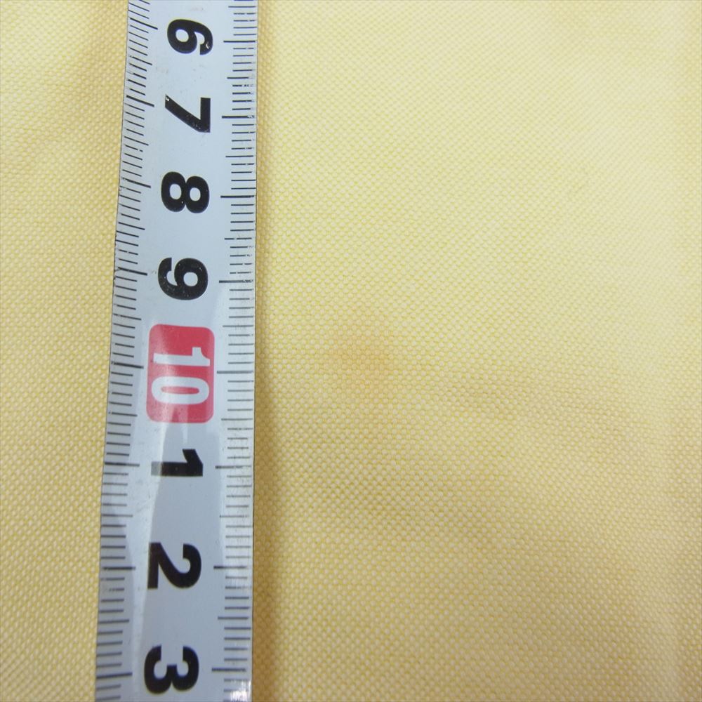 RALPH LAUREN ラルフローレン YARMOUTH BD ヤーマス ボタンダウン ロゴ 刺繍 長袖 シャツ イエロー イエロー系 39-82【中古】