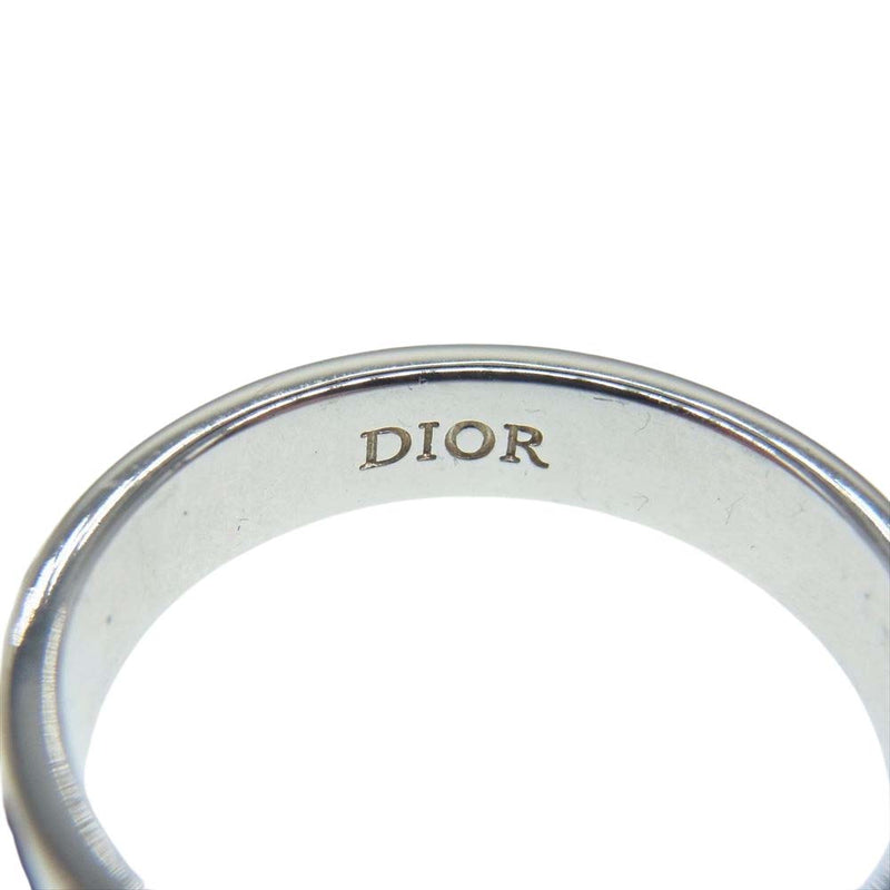 Dior ディオール CD DIAMOND ダイヤモンド リング シルバー系 19号【中古】