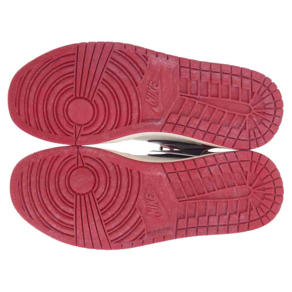 NIKE ナイキ DZ5485-612 Air Jordan 1 High OG Lost & Found Chicago エアジョーダン1 ハイ OG ロスト & ファウンド シカゴ スニーカー レッド系 27.5cm【極上美品】【中古】