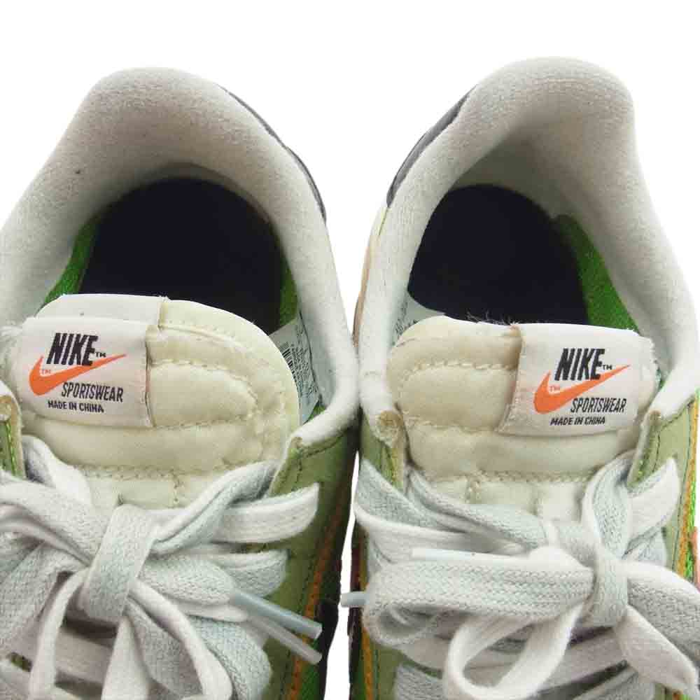 NIKE ナイキ BV0073-300 × sacai サカイ LDV Waffle Green LDV ワッフル グリーン スニーカー マルチカラー系 27cm【中古】