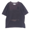 MAISON MARGIELA メゾンマルジェラ 22SS S50GC0668 S23883 10ライン ガーメントダイ オーバーサイズ カットオフ 半袖 Tシャツ ブラック系 XS【中古】