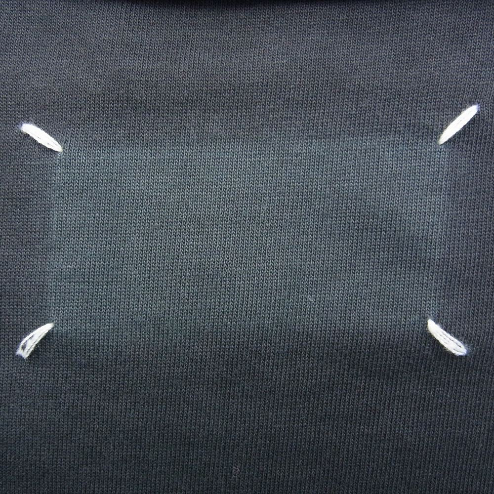 MAISON MARGIELA メゾンマルジェラ 22SS S50GC0668 S23883 10ライン ガーメントダイ オーバーサイズ カットオフ 半袖 Tシャツ ブラック系 XS【中古】