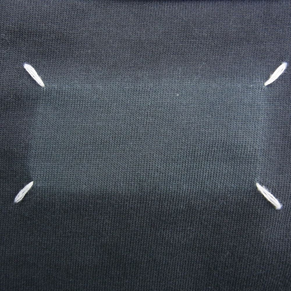 MAISON MARGIELA メゾンマルジェラ 22SS S50GC0668 S23883 10ライン ガーメントダイ オーバーサイズ カットオフ 半袖 Tシャツ ブラック系 XS【中古】