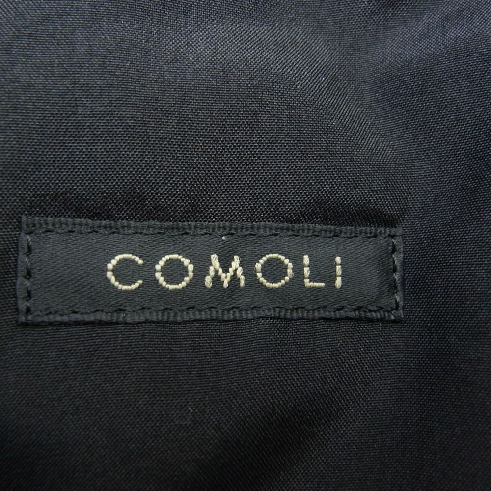 COMOLI コモリ 23AW Y03-01014 シープスキン パフジャケット ブラック系 3【中古】